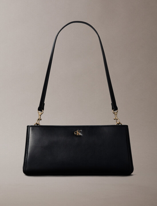 여성 하드웨어 모노그램 엘론게이티드 숄더 백