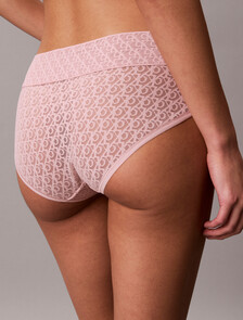 Buy 여성 아이콘 로고 레이스 힙스터 in color SUBDUED 