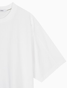 Buy 남성 릴렉스핏 그래픽 기능성 반팔 티셔츠 in color BRIGHT WHITE