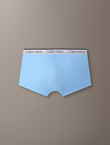 Buy 남성 마이크로파이버 스트레치 로우 라이즈 트렁크 3PK in color black / dark grey / blue