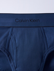 Buy Jung Kook for Calvin Klein  남성 헤리티지 코튼 브리프 3pk in color Dark Denim/Peat/Tofu
