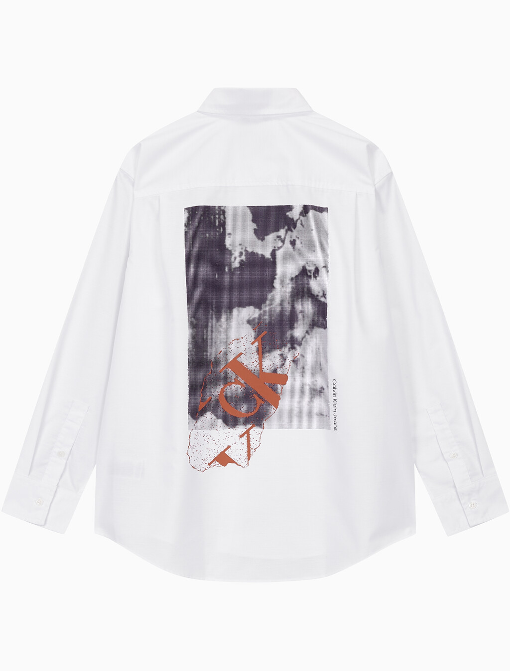 Buy 남성 릴렉스핏 그래픽 셔츠 in color BRIGHT WHITE
