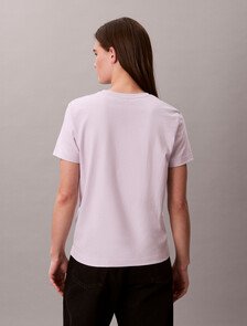 Buy 여성 모노그램 크루넥 티 in color Light Pink