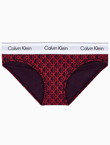 Buy 여성 아이콘 코튼 모달 AF 비키니 in color Red