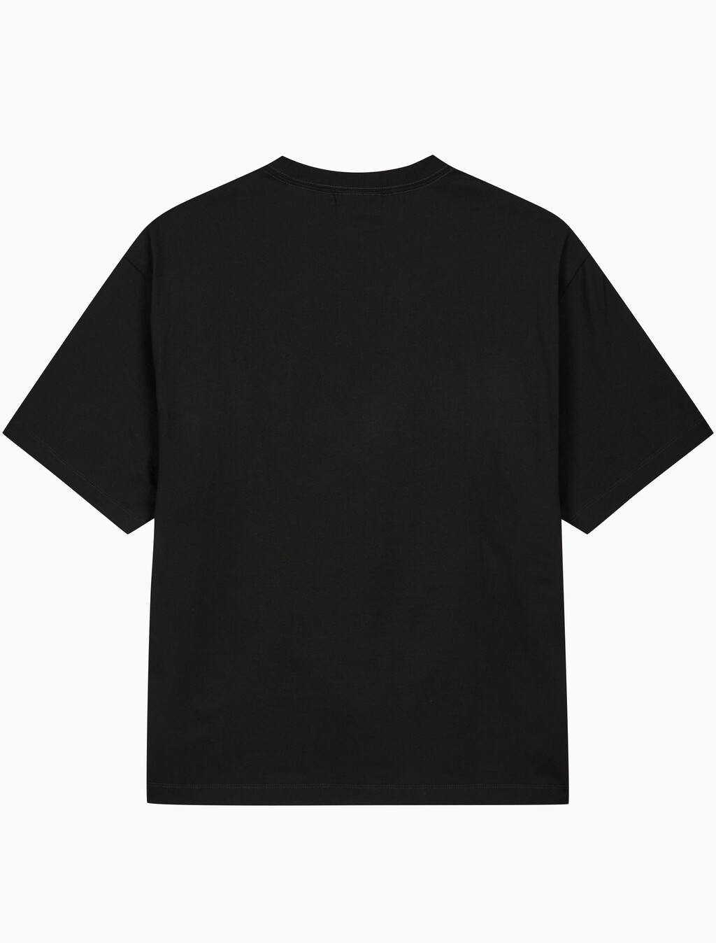 Buy 남성 릴렉스핏 CKJ 그래픽 반팔 티셔츠 in color BLACK
