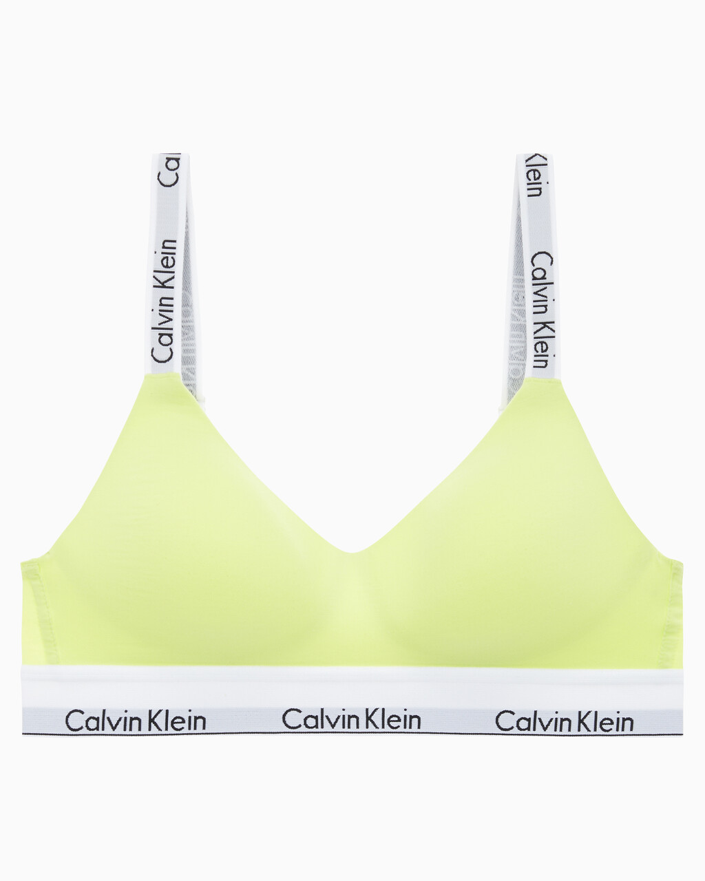 Buy 여성 모던 코튼 라이틀리 라인드 브라렛 in color SUNNY LIME