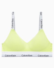 Buy 여성 모던 코튼 라이틀리 라인드 브라렛 in color SUNNY LIME