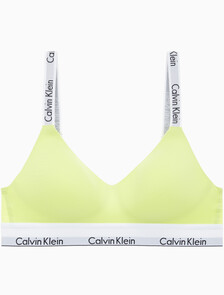 Buy 여성 모던코튼 훅앤아이 브라렛 in color SUNNY LIME