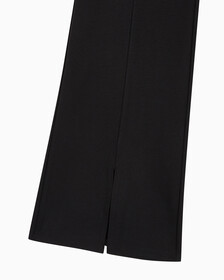 Buy 여성 밀라노 테이퍼드 플레어팬츠 in color CK BLACK