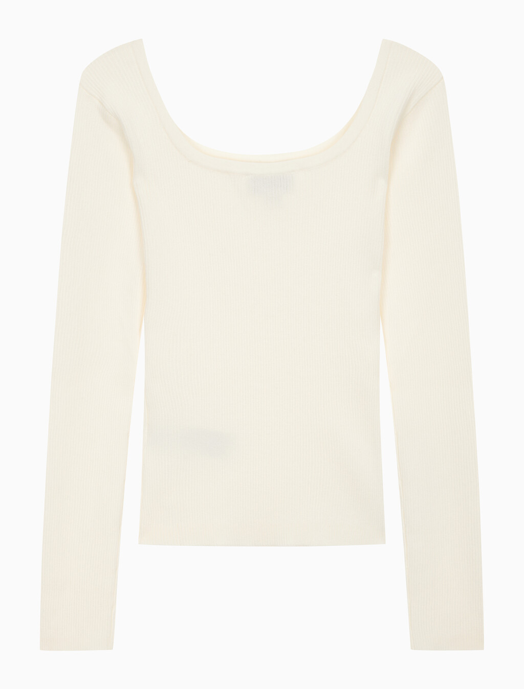 Buy 여성 립 스웨터 in color WHITE