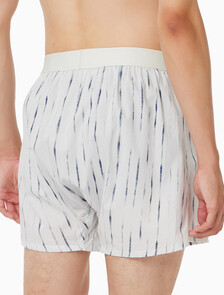 Buy 남성 CK 1996 코튼 박서 박서 in color SHIBORI STRIPE PRINT_ROYAL IRIS