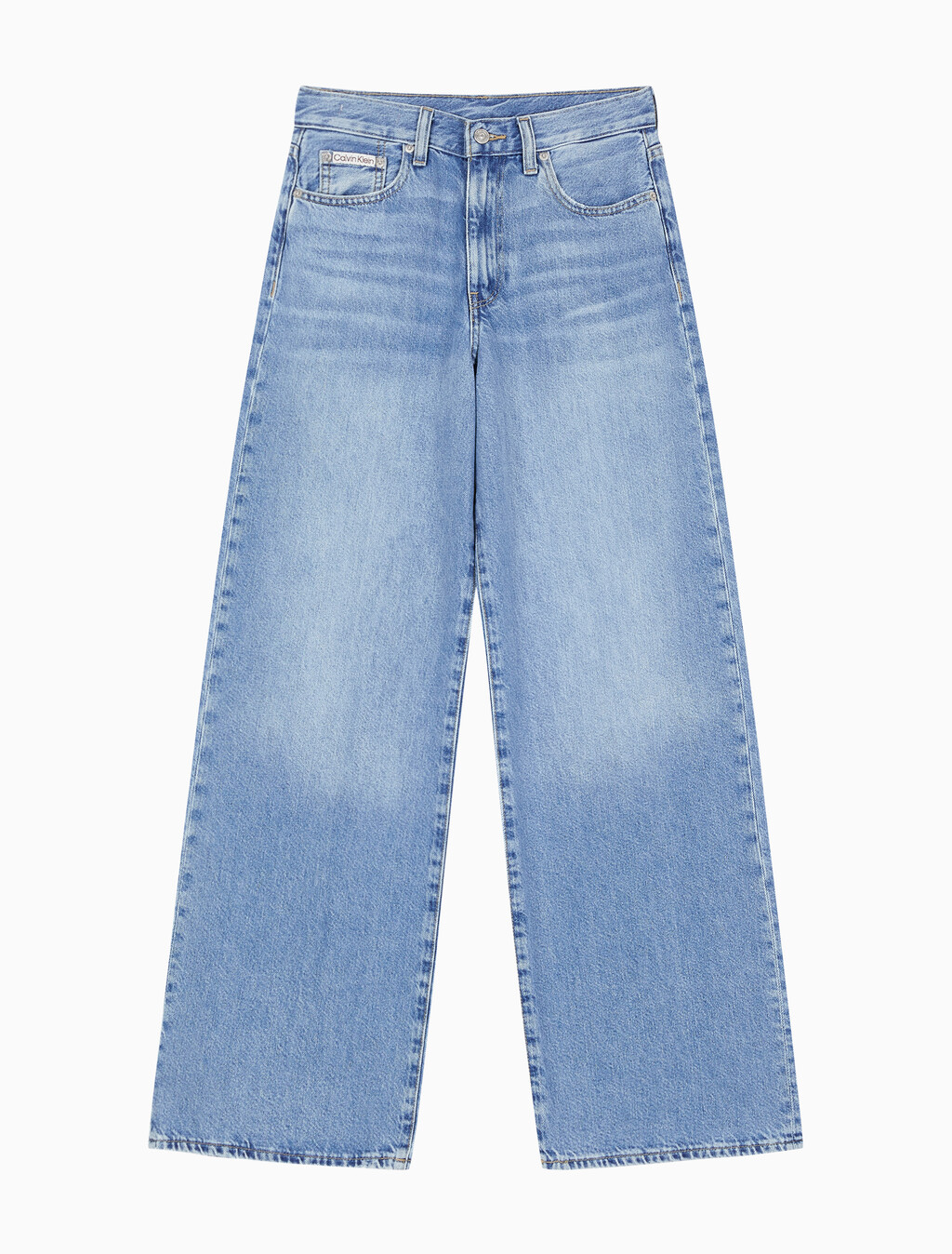 Buy 여성 와이드핏 라이트블루 텐셀 데님 in color BLUE LYLE