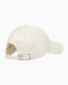 Buy 남녀공용 워시드 코튼 트윌 엠브로 캡 in color BONE WHITE