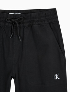 Buy 남성 90's 스트레이트핏 드로우코드 치노 팬츠 in color CK BLACK