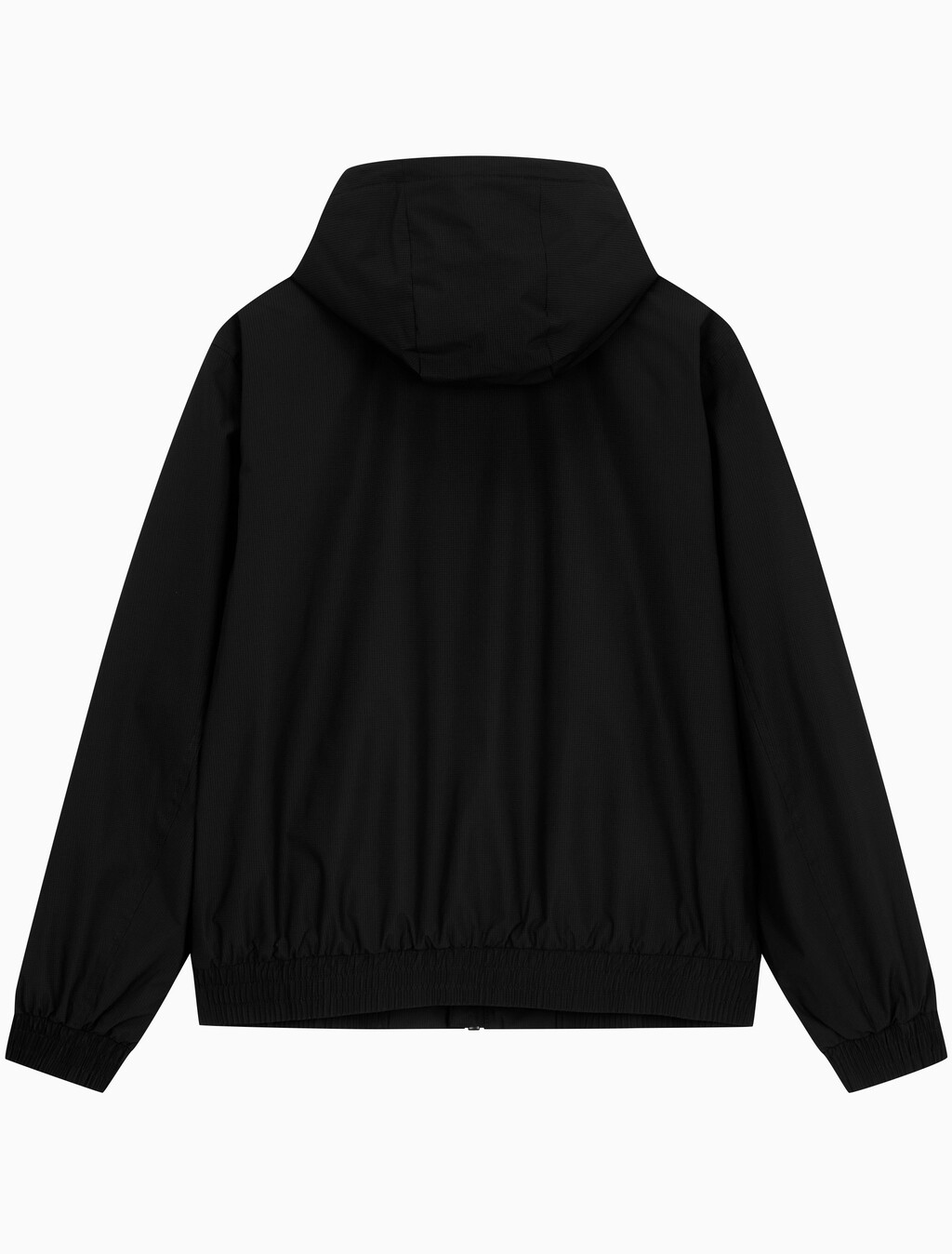 Buy 남성 후드 립스탑 해링턴 자켓 in color BLACK