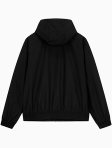 Buy 남성 후드 립스탑 해링턴 자켓 in color BLACK