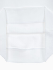 Buy 남성 레귤러핏 모노그램 로고 기모 스웨트셔츠 in color BRIGHT WHITE