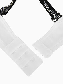 Buy 여성 1996 코튼 AF 라이틀리 라인드 데미 브라 in color WHITE
