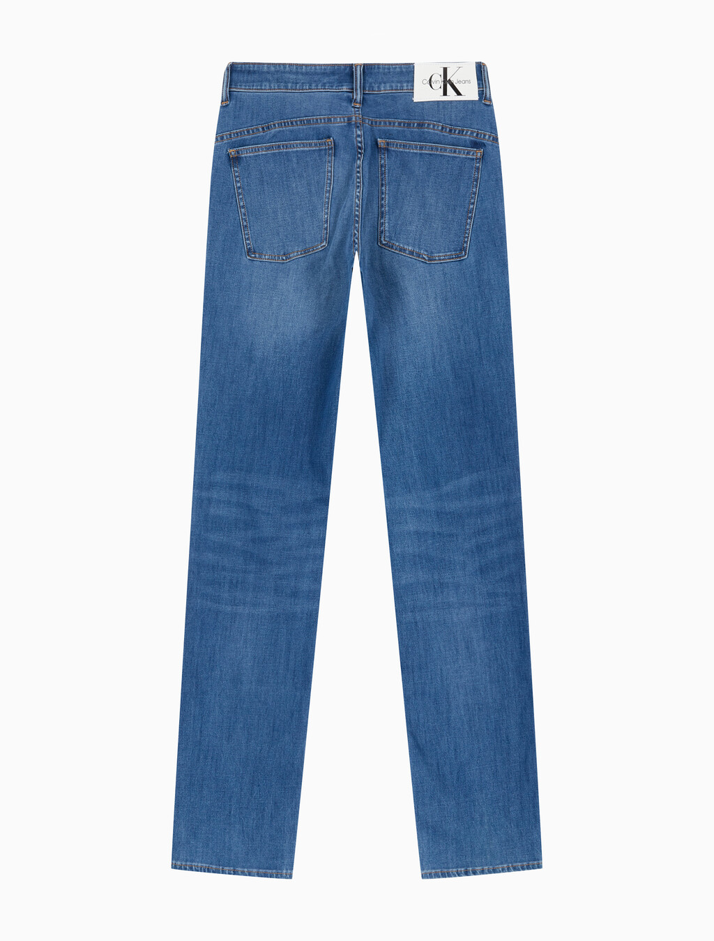 Buy 남성 바디핏 미드블루 37.5 기능성 데님 in color MID BLUE BACK EMBRO