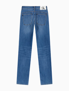 Buy 남성 바디핏 미드블루 37.5 기능성 데님 in color MID BLUE BACK EMBRO