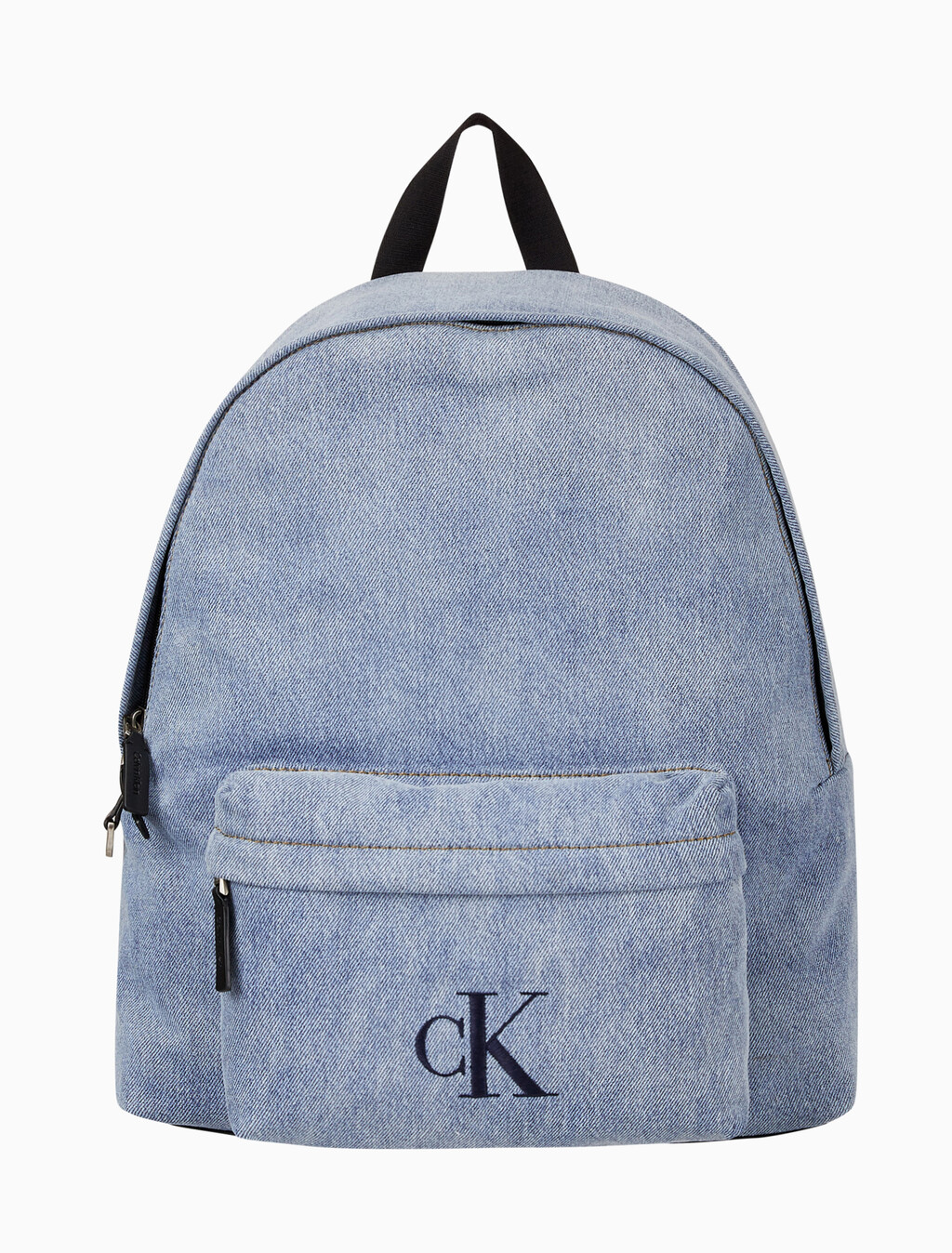 Buy 남녀공용 로고 데님 캠퍼스 백팩 40 in color DENIM