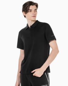 Buy 남성 레귤러핏 숏슬리브 폴로셔츠 in color BLACK