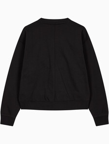 Buy 여성 프리미엄 테리 스웻셔츠 in color BLACK