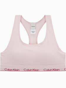 Buy 여성 아이콘 코튼 모달 AF 레이서백 브라렛 in color Pink