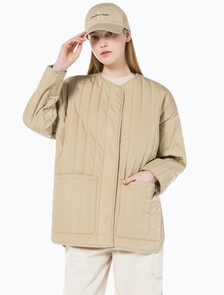 Buy 여성 퀼팅 라이너 자켓 in color TRAVERTINE
