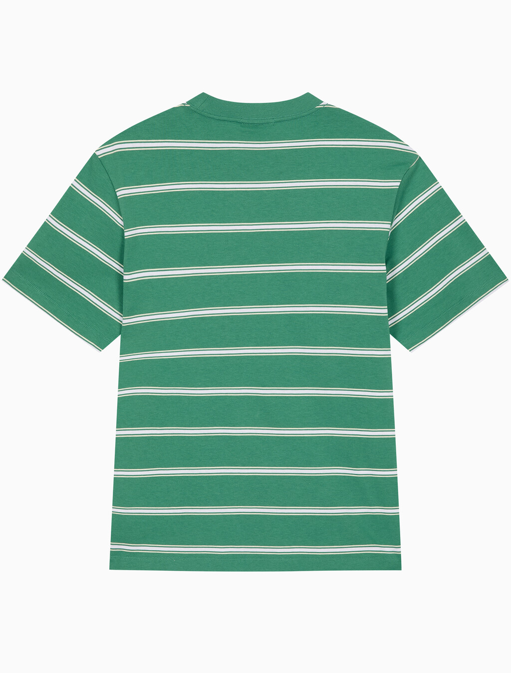 Buy 이지 스트라이프 크루넥 티 in color Wild Green