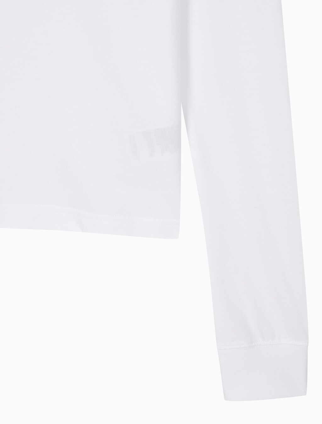 Buy 여성 L/S 아카이브 로고 크루넥 티셔츠 in color BRILLIANT WHITE