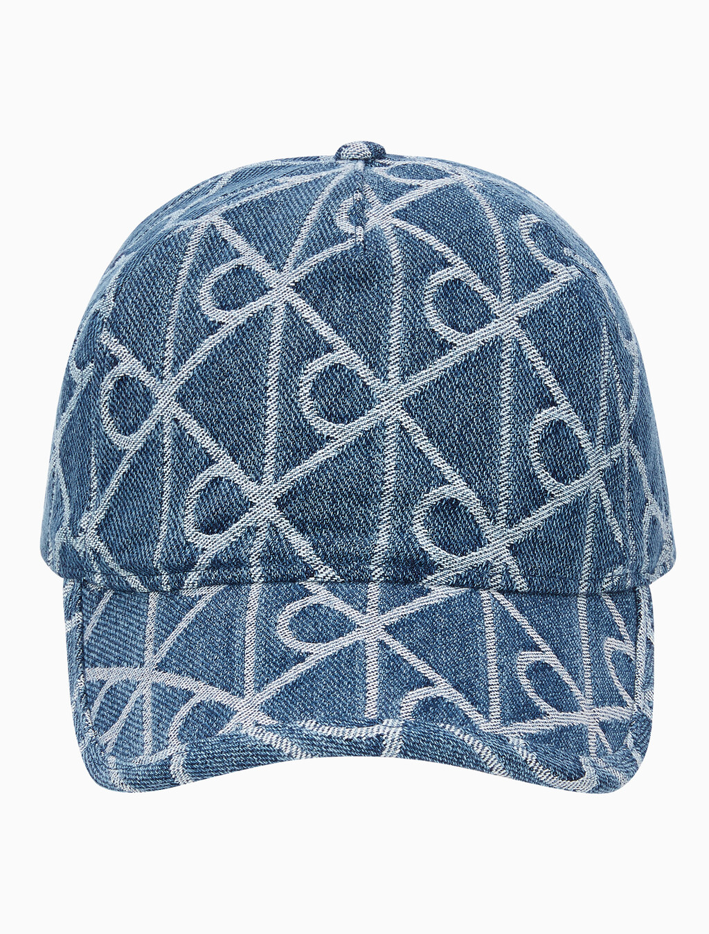 Buy 남녀공용 엠블럼 자카드 데님 볼캡 in color Denim JQD Medium Wash