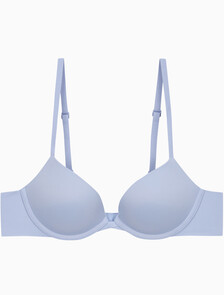 Buy 여성 퍼펙틀리 핏 AF 푸쉬업 브라 in color Light blue