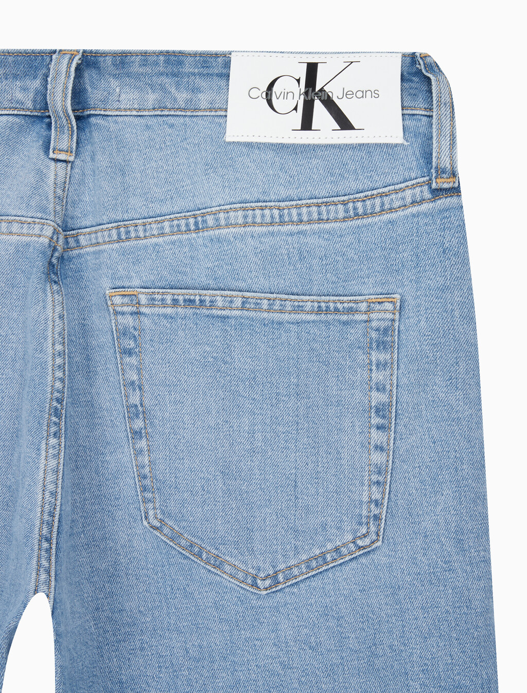 Buy 남성 90'S 스트레이트핏 라이트블루 데님 in color CHALKY BLUE