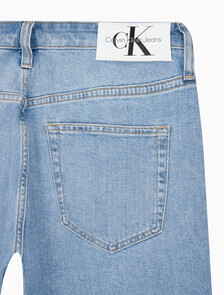 Buy 남성 90'S 스트레이트핏 라이트블루 데님 in color CHALKY BLUE