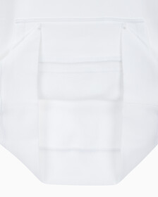 Buy 남성 롱슬리브 릴렉스핏 모노그램 기모후디 in color BRIGHT WHITE