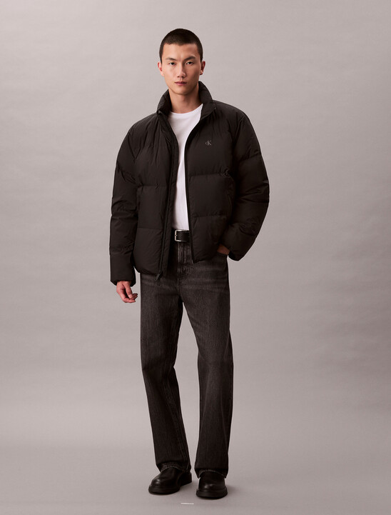 남성 릴랙스드 숏 다운 푸퍼