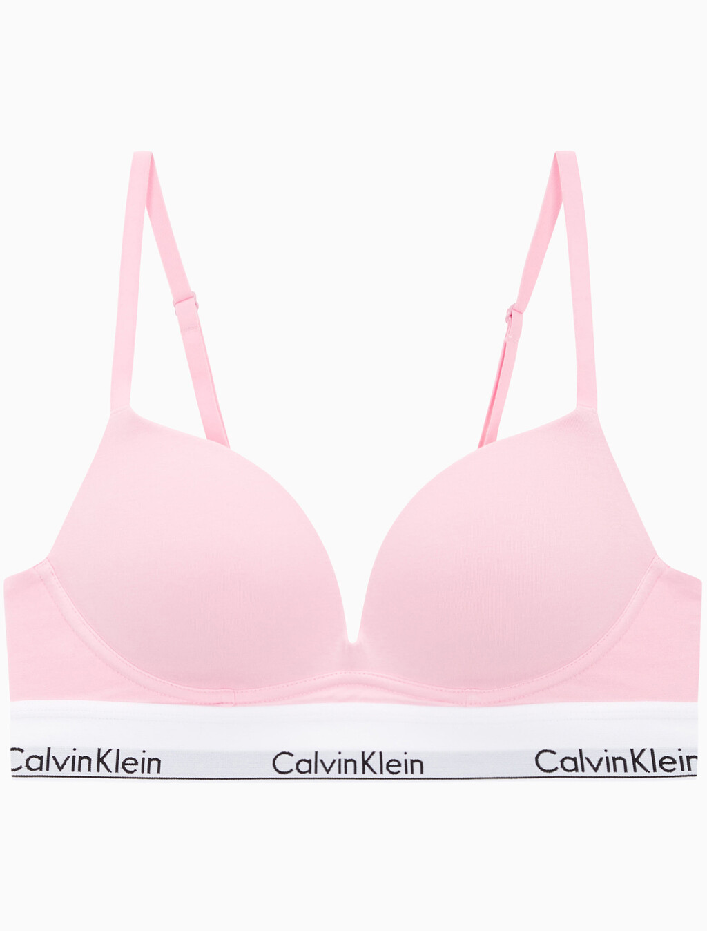 Buy 여성 모던코튼 AF 푸쉬업 브라 in color BUFF PINK