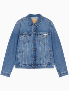 Buy 남성 클래식 틴티드 스톤워시 데님 자켓 in color STONE BLUE