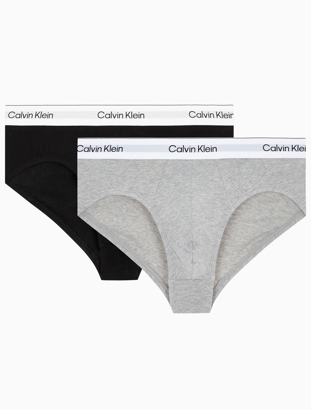 Buy 남성 아이콘 코튼 스트레치 2PK 힙브리프 in color BLACK/GREY