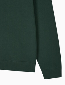 Buy 남성 프렌치테리 뱃지 크루넥 스웻셔츠 in color Navy