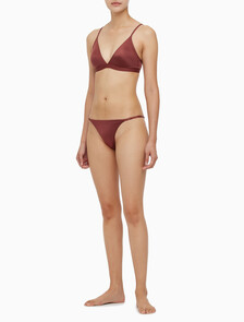 Buy 여성 폼투바디 러스터 트라이앵글 in color DARK BROWN