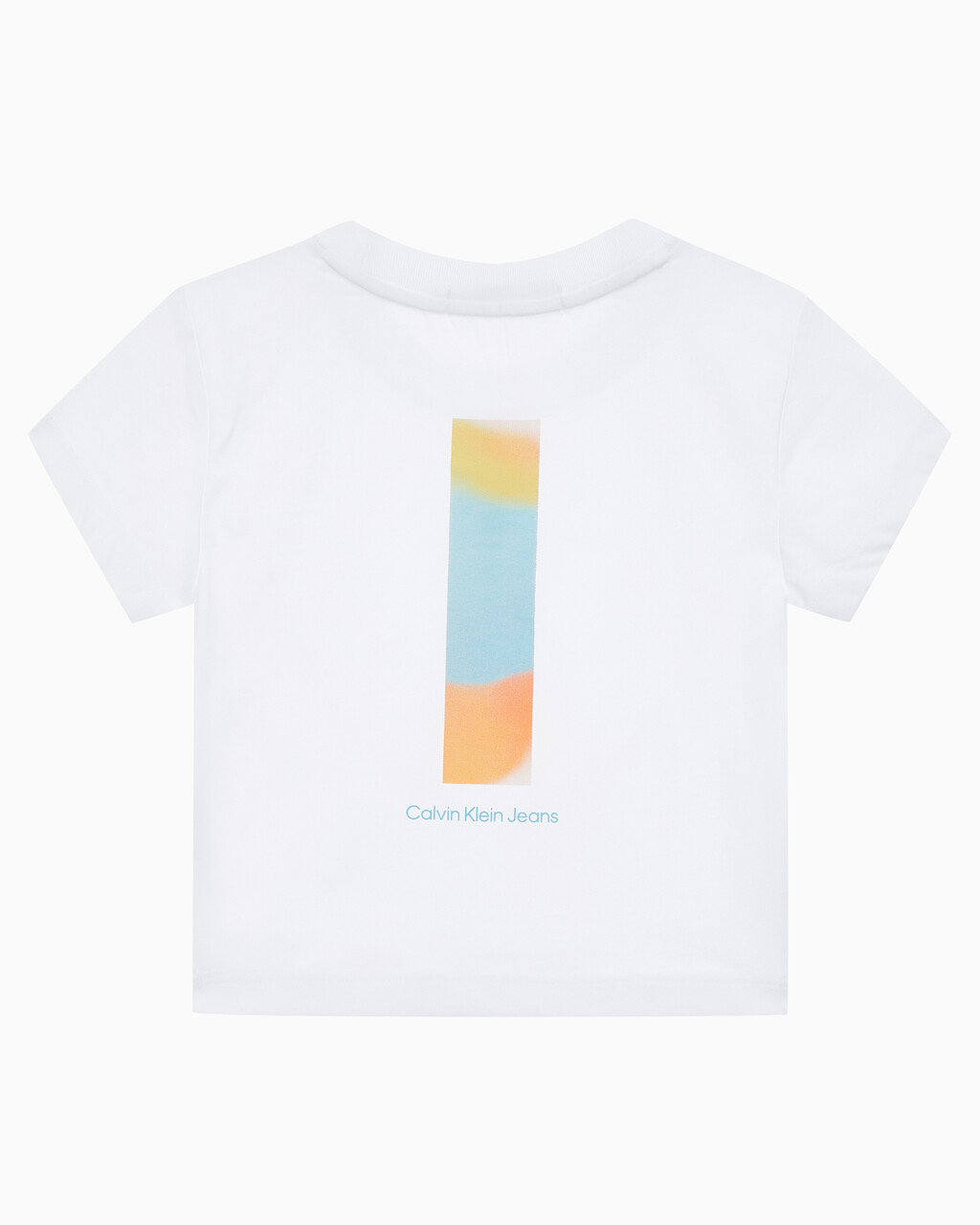 Buy 여성 그래픽 베이비핏 크롭 반팔 티셔츠 in color BRIGHT WHITE