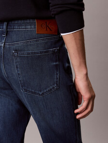 Buy [37.5 Denim Technology] 남성 슬림핏 37.5 진 in color Blue black