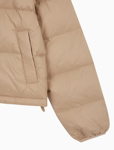 Buy 여성 셔닐 로고 푸퍼 다운 in color CAMEL