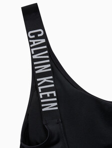 Buy 여성 인텐스 파워 스쿱백 원피스 in color CK BLACK