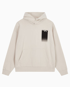 Buy 남성 릴렉스핏 멀티박스 그래픽 로고 후디 in color BLUR FLORAL_BLACK