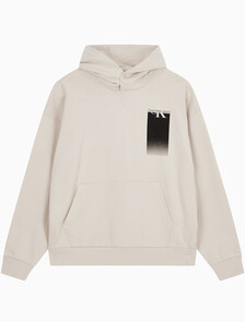 Buy 남성 릴렉스핏 멀티박스 그래픽 로고 후디 in color BLUR FLORAL_BLACK