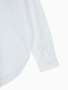Buy 여성 우븐 라벨 릴렉스 셔츠 in color BRIGHT WHITE
