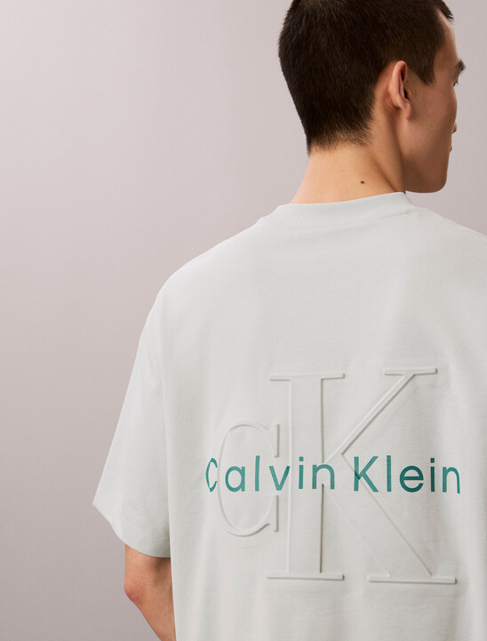 릴렉스드핏 쿨링 저지 모노로고 티